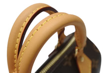 Load image into Gallery viewer, 未使用 LOUIS VUITTON ルイヴィトン ナノスピーディ ハンドバッグ 2WAYバッグ M81085 モノグラム PVC レザー 中古 4b004457