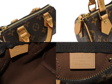 Load image into Gallery viewer, 未使用 LOUIS VUITTON ルイヴィトン ナノスピーディ ハンドバッグ 2WAYバッグ M81085 モノグラム PVC レザー 中古 4b004457