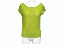 Load image into Gallery viewer, 極美品 ISSEY MIYAKE ME イッセイミヤケ ミー ノースリーブ カットソー MI33FK127 グリーン 中古 4b004470