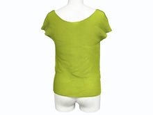 Load image into Gallery viewer, 極美品 ISSEY MIYAKE ME イッセイミヤケ ミー ノースリーブ カットソー MI33FK127 グリーン 中古 4b004470