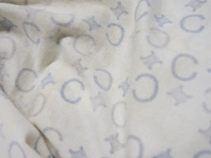 CELINE セリーヌ 総柄 半袖Tシャツ 2 0358 サイズM マカダム柄 オフホワイト マルチカラー プリント 美品 中古 4b004472
