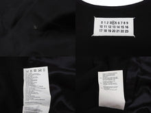Load image into Gallery viewer, MAISON MARGIELA メゾンマルジェラ ラムレザー切替 ノースリーブワンピース S31CT0510 ブラック サイズ36 美品 中古 4b004476