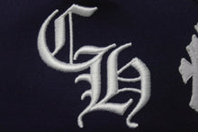 Load image into Gallery viewer, 新品未使用 CHROME HEARTS クロムハーツ 5パネル セメタリークロスパッチ ベースボールキャップ ONE SIZE 9パッチ ネイビー 中古 4b004479