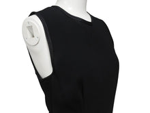 Load image into Gallery viewer, PRADA プラダ ノースリーブ ワンピース ドレス プリーツ ミディ丈 ブラック サイズ38 美品 中古 4b004484