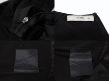Load image into Gallery viewer, PRADA プラダ ノースリーブ ワンピース ドレス プリーツ ミディ丈 ブラック サイズ38 美品 中古 4b004484