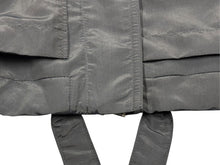 Load image into Gallery viewer, 極美品 ALAÏA アライア DRAPED PARKA ドレープド パーカー AA9M02703T496 サイズ34 ナイロン シルク ラムスキン ブラック 中古 4b004490