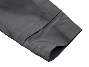 極美品 ALAÏA アライア DRAPED PARKA ドレープド パーカー AA9M02703T496 サイズ34 ナイロン シルク ラムスキン ブラック 中古 4b004490