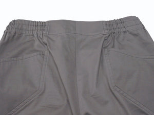 ISSEY MIYAKE イッセイミヤケ イージーパンツ フルレングス IM23FF015 日本製 グレー サイズ2 美品 中古 4b004498