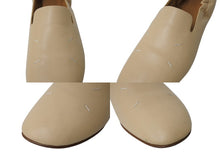 Load image into Gallery viewer, MAISON MARGIELA メゾンマルジェラ 4ステッチ Kiki キキ パンプス シューズ レザー ベージュ ホワイト サイズ37 良品 中古 4b004505