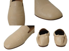 画像をギャラリービューアに読み込む, MAISON MARGIELA メゾンマルジェラ 4ステッチ Kiki キキ パンプス シューズ レザー ベージュ ホワイト サイズ37 良品 中古 4b009620