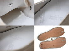 Load image into Gallery viewer, Maison Margiela メゾンマルジェラ Tabi 足袋 スニーカー アイボリー キャンバス S57WS0252 靴 ローカット サイズ37 美品 中古 4b004506