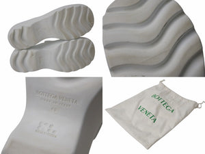 BOTTEGAVENETA ボッテガヴェネタ FLASH フラッシュ ラバーサンダル ミュール 734548 サイズ43 ホワイト 美品 中古 4b004514