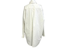 Load image into Gallery viewer, MM6 Maison Margiela MM6 メゾン マルジェラ 長袖シャツ S52DT0014 サイズ40 プリント コットン ポプリン ホワイト 美品 中古 4b004527