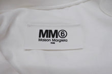 Load image into Gallery viewer, MM6 エムエムシックス ロゴラベル 半袖Ｔシャツ S52GC0236 S23962 ホワイト コットン サイズM 美品 中古 4b004530