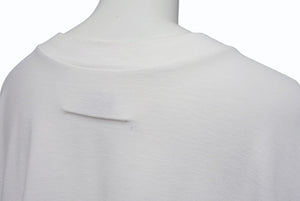 MM6 エムエムシックス ロゴラベル 半袖Ｔシャツ S52GC0236 S23962 ホワイト コットン サイズM 美品 中古 4b004530