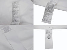 Load image into Gallery viewer, MM6 エムエムシックス ロゴラベル 半袖Ｔシャツ S52GC0236 S23962 ホワイト コットン サイズM 美品 中古 4b004530