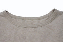 Load image into Gallery viewer, Maison Margiela メゾンマルジェラ 半袖Tシャツ リバースロゴ トップス S23984 コットン ベージュ サイズ50 美品 中古 4b004532