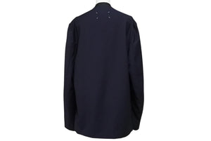 MAISON MARGIELA メゾンマルジェラ スーツジャケット テーラード イタリア製 ネイビー サイズ46 美品 中古 4b004538