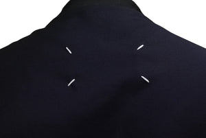 MAISON MARGIELA メゾンマルジェラ スーツジャケット テーラード イタリア製 ネイビー サイズ46 美品 中古 4b004538