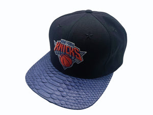 極美品 JUST DON ジャストドン NY KNICKS COSTOM ADJUSTER CAP ニックス カスタム アジャスターキャップ 中古 4b004542