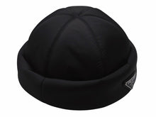 Load image into Gallery viewer, 極美品 PRADA プラダ ロゴプレート フィッシャーマン キャップ 帽子 2HC168 ナイロン ブラック シルバー金具 サイズXL 中古 4b004548
