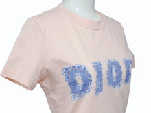画像をギャラリービューアに読み込む, Christian Dior クリスチャンディオール ロゴプリント半袖Ｔシャツ 3P16155024 コットンピンク サイズ36 美品 中古 4b004549 