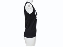 Load image into Gallery viewer, Christian Dior クリスチャンディオール J&#39;adore Dior Logo タンクトップ ガリアーノ期 3E16155302 コットン ブラック サイズ38 美品 中古 4b004561