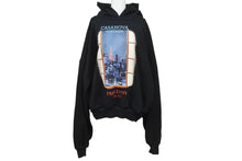Load image into Gallery viewer, 新品同様品 HOUSEOFERROS ハウスオブエラー CASNAOVAVINTAGE カサノヴァヴィンテージ コラボ TOKYO パーカー ブラック サイズM 中古 4b004564