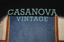 Load image into Gallery viewer, 新品同様品 HOUSEOFERROS ハウスオブエラー CASNAOVA VINTAGE カサノヴァヴィンテージ コラボ TOKYO パーカー ブラック サイズM 中古 4b004565