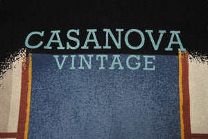新品同様品 HOUSEOFERROS ハウスオブエラー CASNAOVA VINTAGE カサノヴァヴィンテージ コラボ TOKYO パーカー ブラック サイズM 中古 4b004565