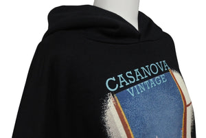 新品同様品 HOUSEOFERROS ハウスオブエラー CASNAOVA VINTAGE カサノヴァヴィンテージ コラボ TOKYO パーカー ブラック サイズM 中古 4b004566