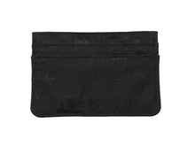 Load image into Gallery viewer, 新品未使用 CHROME HEARTS クロムハーツ DOUBLE SIDE ダブルサイド カードケース ナイロン シルバー925 ブラック 総柄 中古 4b004574