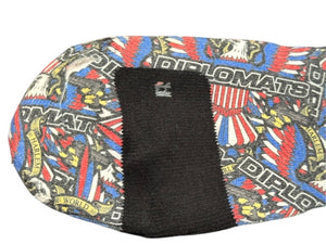 NIKE DIPSET ディプロマッツ ナイキ 靴下 ハイソックス マルチカラー ブラック サイズUS 8-12 美品 中古 4b004579