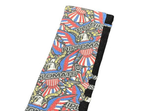 NIKE DIPSET ディプロマッツ ナイキ 靴下 ハイソックス マルチカラー ブラック サイズUS 8-12 美品 中古 4b004579