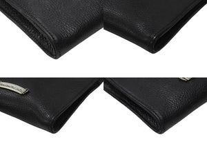 CHROME HEARTS クロムハーツ SQ PKT FILIGREE CRS スクエアポケット フィリグリークロス ショルダーバッグ ブラック 美品 中古 4b004583
