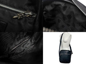 CHROME HEARTS クロムハーツ TAKA BAG タカ ショルダーバッグ セメタリークロスパッチ 5パッチ ダガージップ ガンスリンガー 美品 中古 4b004588