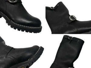 CHROME HEARTS クロムハーツ × ウエスコ WESCO BOSS ボス ガンスリンガー レザーエンジニアブーツ 美品 中古 4b004598