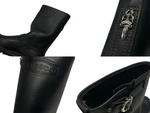 CHROME HEARTS クロムハーツ × ウエスコ WESCO BOSS ボス ガンスリンガー レザーエンジニアブーツ 美品 中古 4b004598