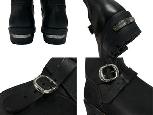 CHROME HEARTS クロムハーツ × ウエスコ WESCO BOSS ボス ガンスリンガー レザーエンジニアブーツ 美品 中古 4b004598