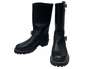 CHROME HEARTS クロムハーツ × ウエスコ WESCO BOSS ボス ガンスリンガー レザーエンジニアブーツ 美品 中古 4b004598