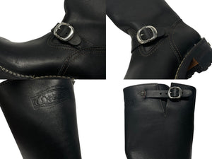 CHROME HEARTS クロムハーツ × ウエスコ WESCO BOSS ボス ガンスリンガー レザーエンジニアブーツ 美品 中古 4b004598