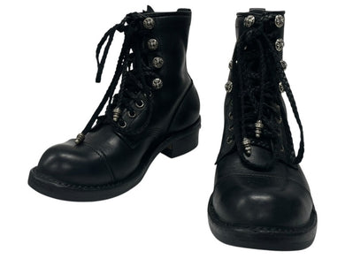 CHROME HEARTS クロムハーツ WESCO ウエスコ ジョブマスター ブーツ レザー サイズ8 1/2E 美品 中古 4b004599
