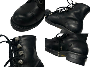 CHROME HEARTS クロムハーツ WESCO ウエスコ ジョブマスター ブーツ レザー サイズ8 1/2E 美品 中古 4b004599