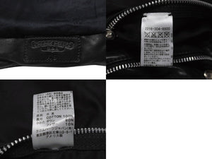 CHROME HEARTS クロムハーツ STIFF スティッフ レザーダウンベスト サイズXS クロスボール ダガージップ ラムレザー ブラック 美品 中古 4b004600