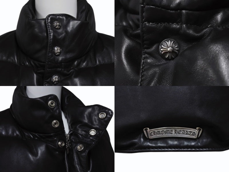 CHROME HEARTS クロムハーツ STIFF スティッフ レザーダウン
