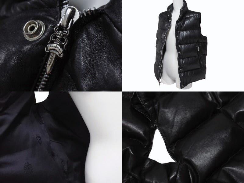 CHROME HEARTS クロムハーツ STIFF スティッフ レザーダウン