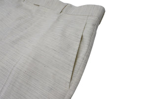 新品同様 Christian Dior COUTURE クリスチャンディオール クチュール スラックス トラウザーズ 393C101B5845 サイズ44 アイボリー 中古 4b004621