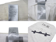 Load image into Gallery viewer, 新品同様 Christian Dior COUTURE クリスチャンディオール クチュール スラックス トラウザーズ 393C101B5845 サイズ44 アイボリー 中古 4b004621