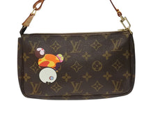 Load image into Gallery viewer, 極美品 LOUIS VUITTON ルイヴィトン ポシェット アクセソワール アクセサリーポーチ M51981 村上隆 モノグラム パンダ 中古 4b004632
