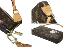 Load image into Gallery viewer, 極美品 LOUIS VUITTON ルイヴィトン ポシェット アクセソワール アクセサリーポーチ M51981 村上隆 モノグラム パンダ 中古 4b004632